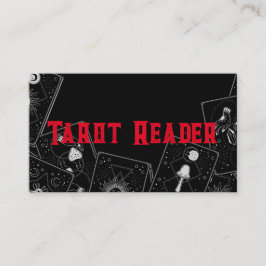 Cartão De Visita Leitura de Palma Psíquica do Leitor de Placa Tarot