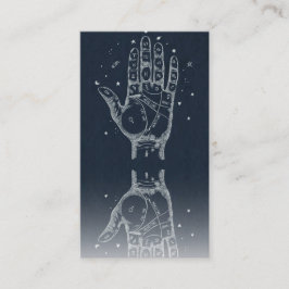 Cartão De Visita Leitura de Palma Psíquica do Leitor de Placa Tarot