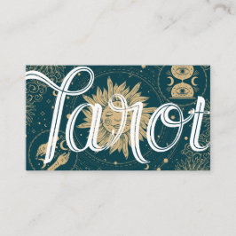 Cartão De Visita Leitura de Palma Psíquica do Leitor de Placa Tarot