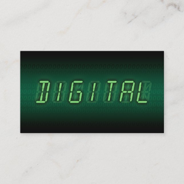 Cartão De Visita leitura digital (Frente)