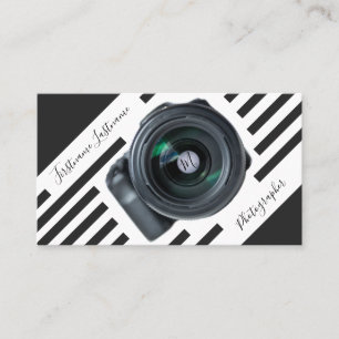 Cartão De Visita Lentes de câmara DSLR para fotógrafos Videógrafos