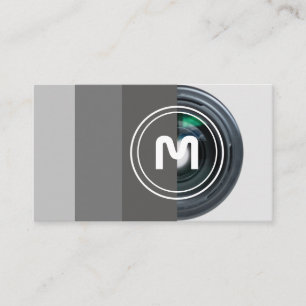 Cartão De Visita Lentes de câmara DSLR para fotógrafos Videógrafos