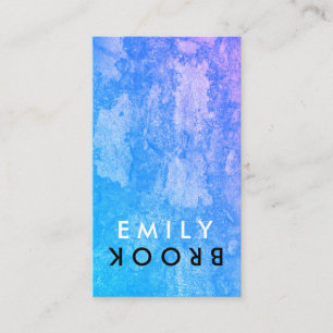 Cartão De Visita Letra Sacudir Chic Rustic