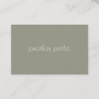 Letra Verde Elegante Moeda Simples e Escrita Manus