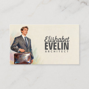 Cartão De Visita Líder Empresarial Profissional g12