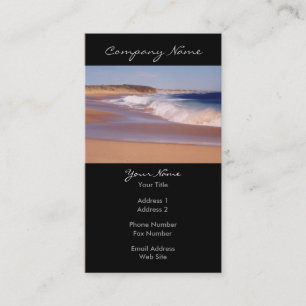 Cartão De Visita Life's A Beach Photo