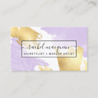Lilac Roxo Dourado Elegante Moderno