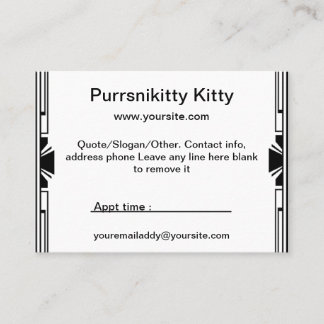 Cartão De Visita Lily Shadow Fairy