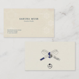 Cartão De Visita Limited Edition /Minimal Japanese Business Card 