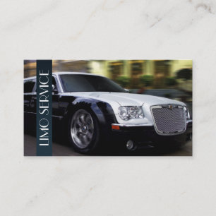 Cartão De Visita Limo, Limousines Service, Taxi Driver Business