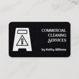 Cartão De Visita Limpeza comercial