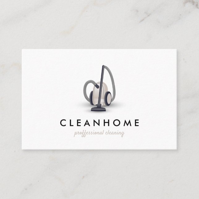 Cartão De Visita Limpeza da Casa (Frente)