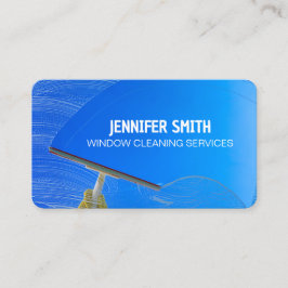 Cartão De Visita Limpeza da janela