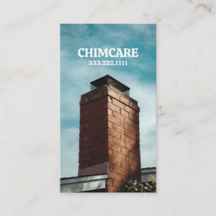 Cartão De Visita Limpeza e Reparos de Chaminés