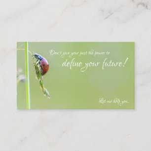 Cartão De Visita Linda joia com citação motivadora