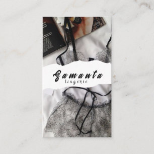 Cartão de visita lingerie