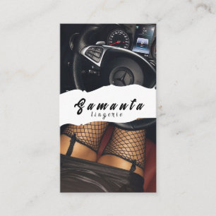 Cartão de visita lingerie