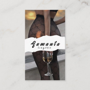 Cartão de visita lingerie