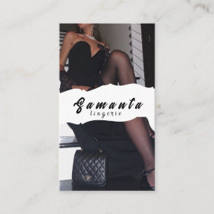 Cartão de visita lingerie