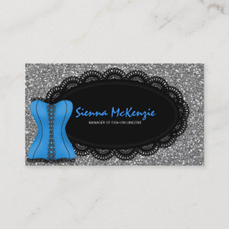 Cartão De Visita Lingerie de Moda