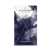 Linha moderna arte da folha Dourado - aguarela dos