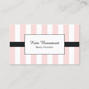 Cartão De Visita Linhagens brancas e rosadas brancas