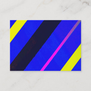 Cartão De Visita Linhas coloridas
