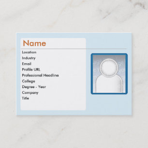 Cartão De Visita LinkedIn - carnudo