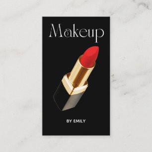 Cartão De Visita Lipstick Makeup Artist