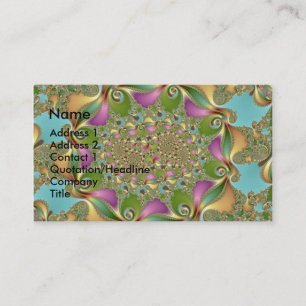 Cartão De Visita Líquido