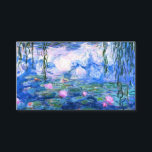 Cartão De Visita Lírios de Água Rosa Monet<br><div class="desc">Um cartão de visita de água rosa monet que contém lírios de água cor-de-rosa lindos flutuando em um lago azul calmo com almofadas de lírios. Um presente de Monet excelente para fãs do impressionismo e da arte francesa. Inimpressionismo sereno na natureza com lindas flores e paisagem de lagoas cênicas.</div>