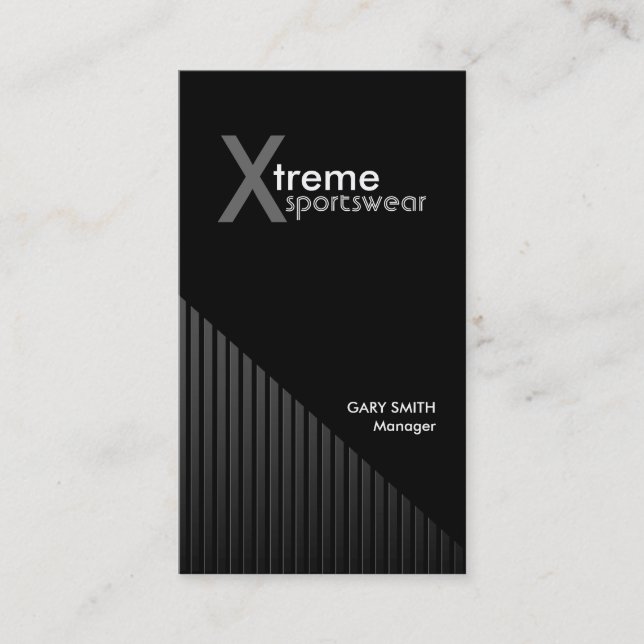 Cartão de visita liso (Frente)