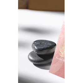 Cartão De Visita Lista de Preços do Instrutor de Meditação do Lotus