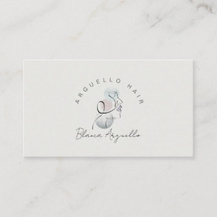 Cartão De Visita Lista telefônica do logotipo de beleza de rosto mi