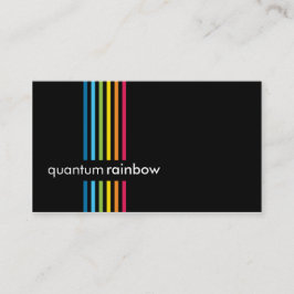 CARTÃO DE VISITA: listra arco-íris 6
