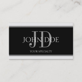 Cartão De Visita Listra horizontal B/B do médico