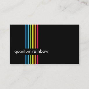 CARTÃO DE VISITA:: listra rainbowed 6