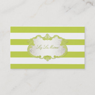 Cartão De Visita Listras ajustáveis elegantes de PixDezines+cor