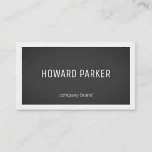 Cartão De Visita Listras   Borda (branca)