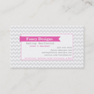 Cartão De Visita Listras da modificação Chevron