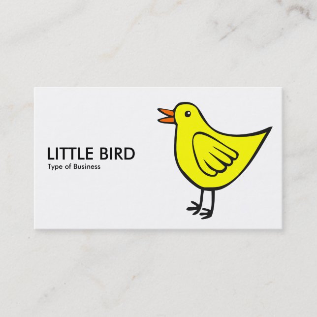 Cartão De Visita Little Bird 01 (Frente)
