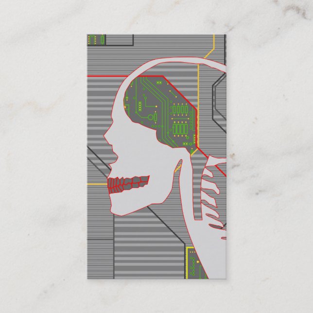 Cartão De Visita logicskull (Frente)