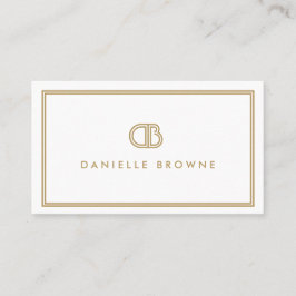 CARTÃO DE VISITA LOGOTIPO AVANT GARDE ART DECO COM SUAS INICIATIVAS