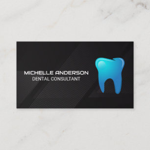 Cartão De Visita Logotipo Bluetooth Dental