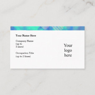 Cartão De Visita Logotipo Costa Maya Blues Std. Personalizado