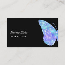 logótipo da borboleta azul a preto