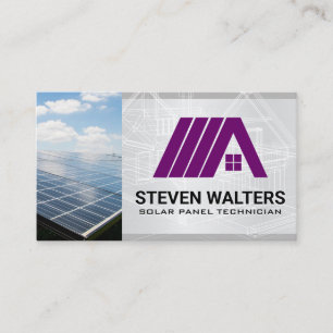 Cartão De Visita Logotipo da Casa   Construtor Geral 
