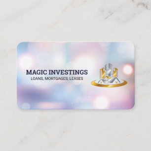 Cartão De Visita Logotipo da Gold Silver Properties Aluguéis de I
