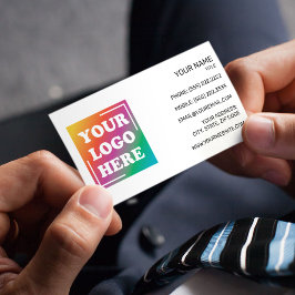 Cartão De Visita Logotipo da sua empresa