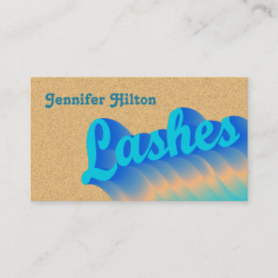 Cartão De Visita Logotipo das lascas coloridas retrógradas de tendê